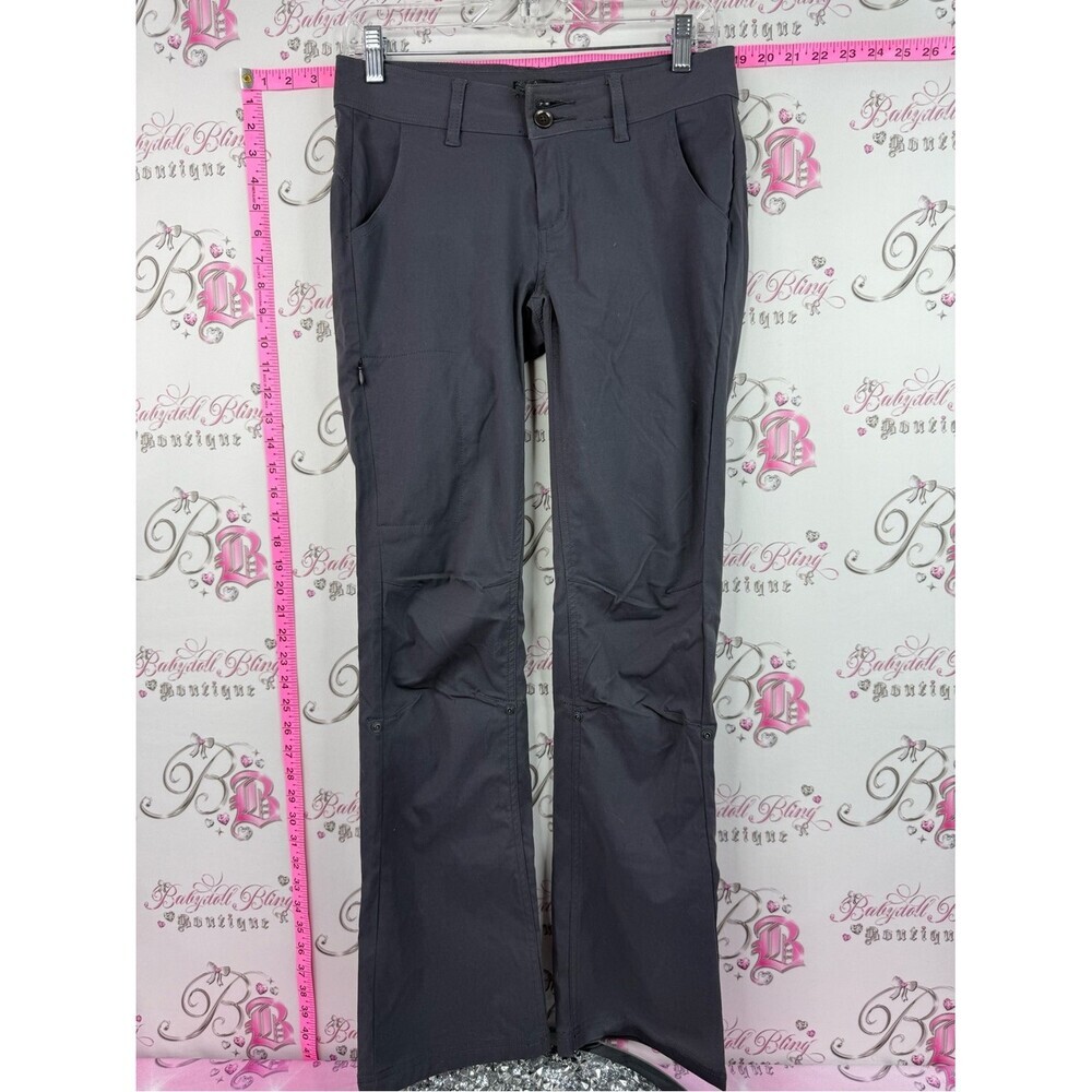 Prana pants cargo style Women's Gray Boot Cut Stretch Pants